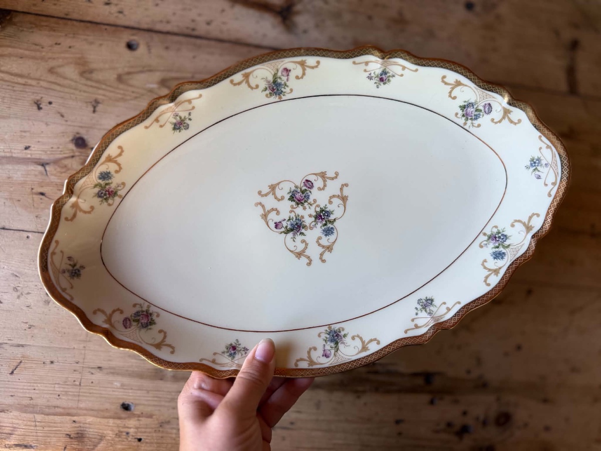 Limoges Porcelain Dinner Service 84 Pieces-photo-8