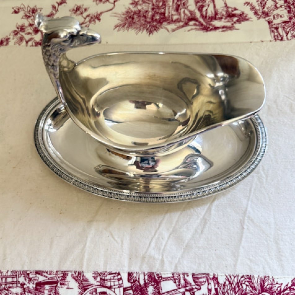 Christofle Malmaison Gravy Boat-photo-3