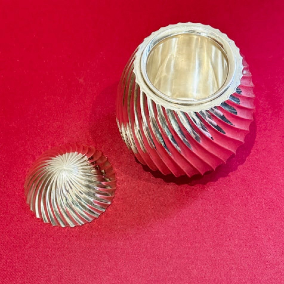 925 Sterling Silver Tea Canister-photo-3