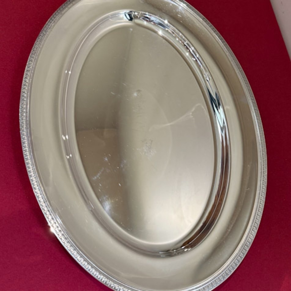 Christofle plat Malmaison 