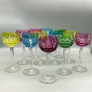 Saint Louis 12 Port Riesling Glasses