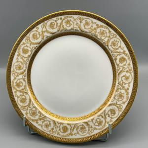 Assiette Porcelaine De Limoges Vignaud