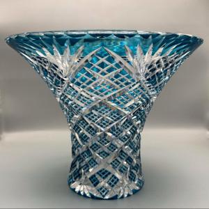 Saint Louis Vase Cristal Corbeille 