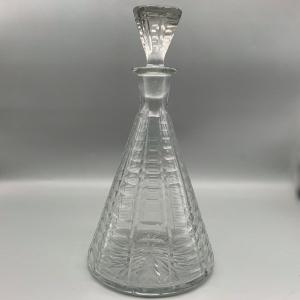 Conical Crystal Carafe