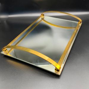 Mirror And Brass Tray