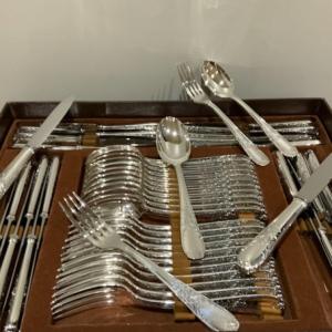 Louis XV Style Cutlery Set 191 Pieces 18 Guests