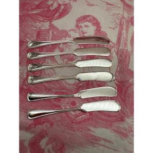 Set Of 6 Individual Butter Knives 