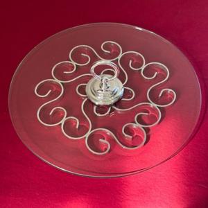 Christofle Rotating Cheese Board Rosace