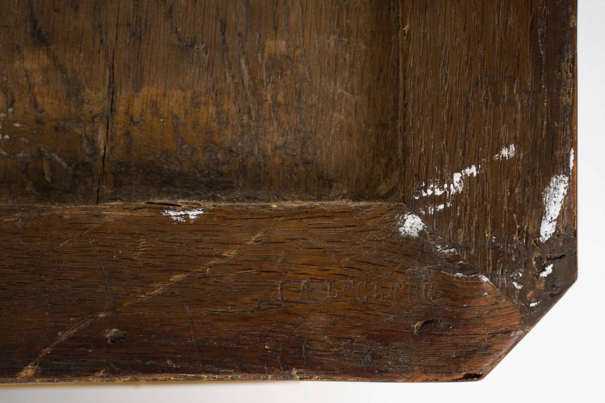 Jacques-antoine Leclerc (1744-1792): Louis XVI Coromandel Lacquer Paneled In-between Cabinet-photo-2