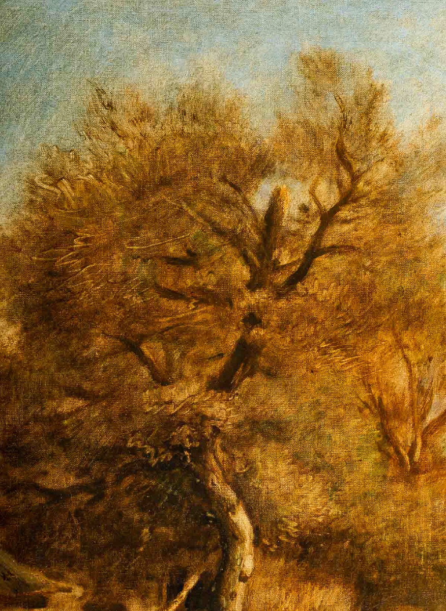Jules Dupré (1811-1889) Paysage De L’isle Adam Oil On Canvas Circa 1860-photo-2