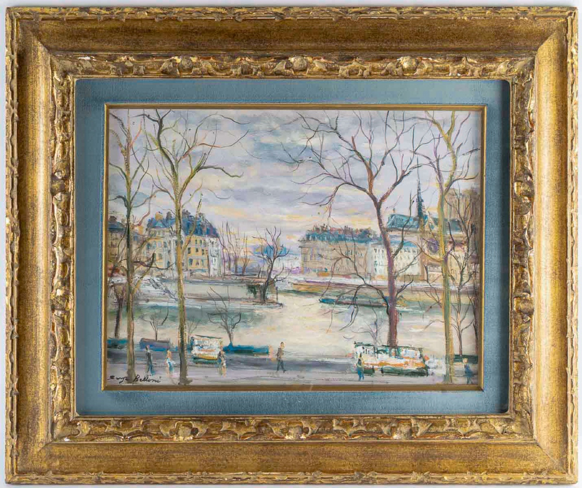 Serge Belloni (1925-2005) - Les Quais de Paris, l’Île Saint-Louis et les Bouquinistes HSB-photo-6
