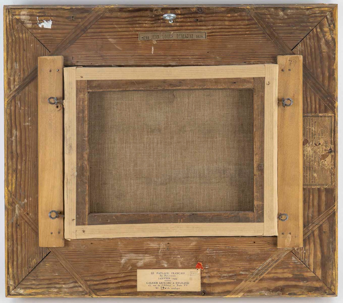 Jean-Louis Demarne (1744-1829) Halte chez le Marechal Ferrant huile sur toile vers 1824-photo-6