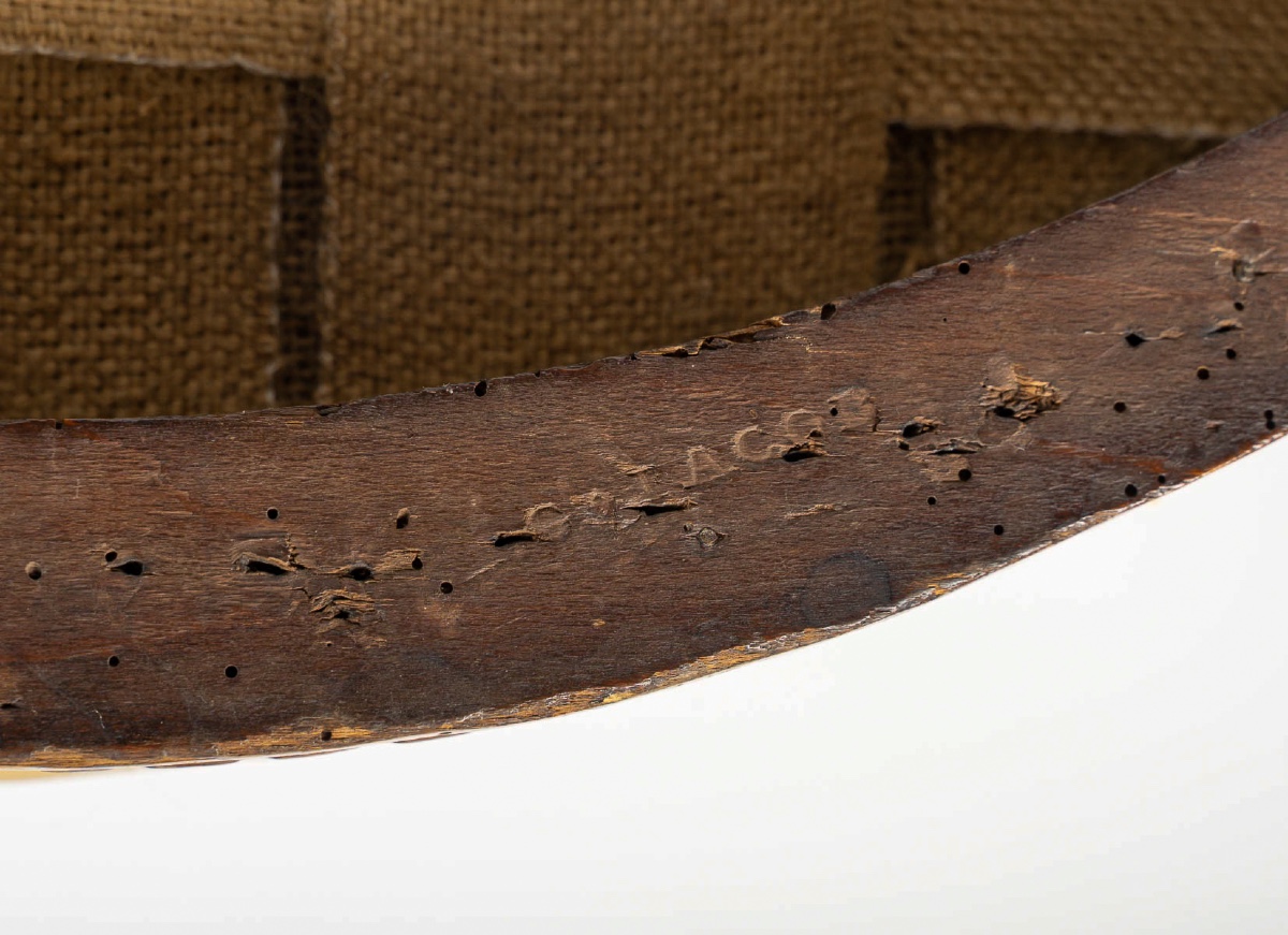 Georges Jacob Master In 1765 Lacquered Armchair From The Louis XV-louis XVI Transition Period-photo-5