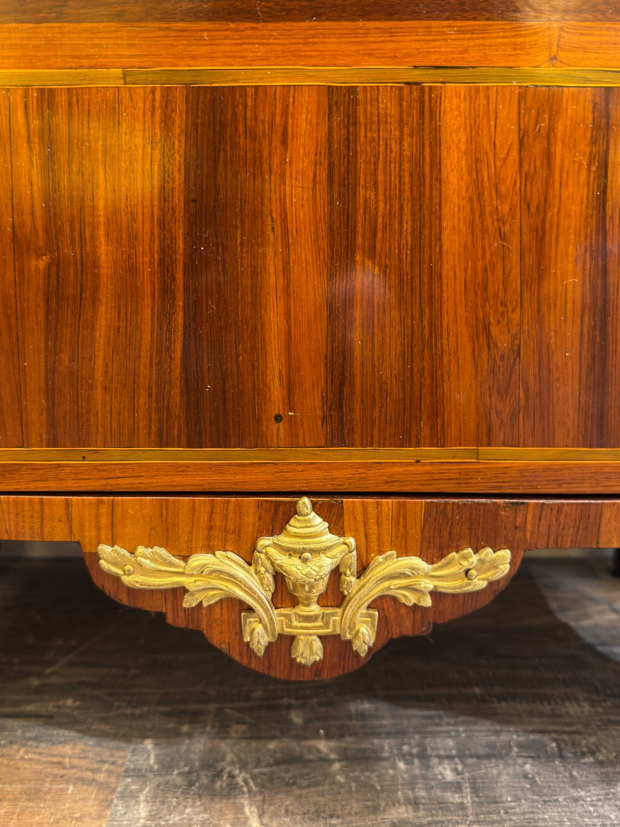 Secrétaire en bois de Rose et Amarante Époque Louis XVI vers 1780-photo-5