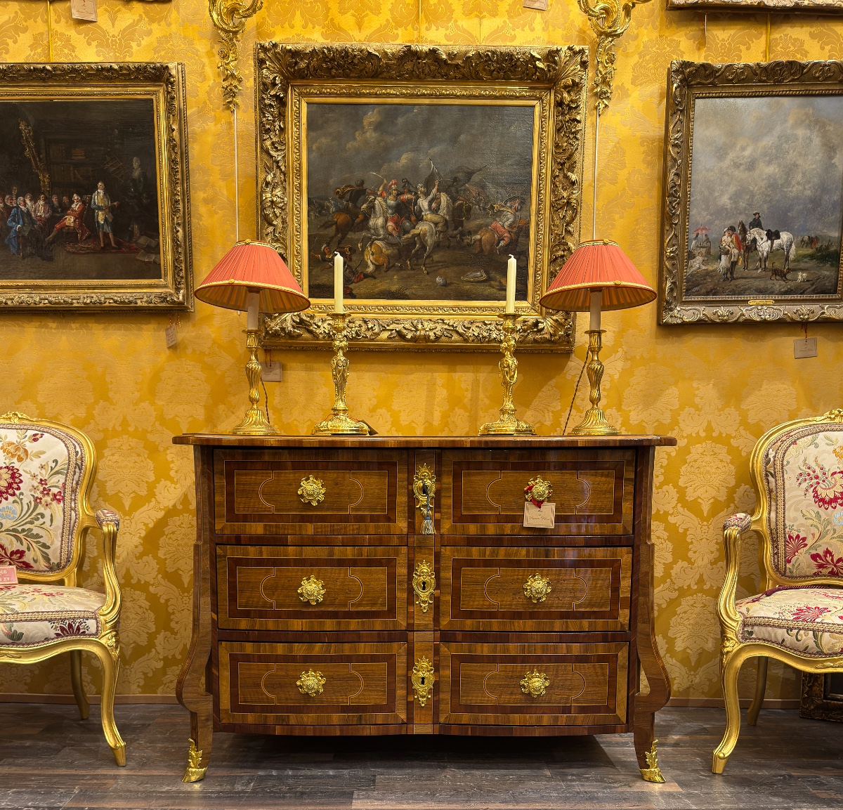 A Fine Dauphiné Mazarine Commode, Louis XIV Period, C. 1700-photo-7