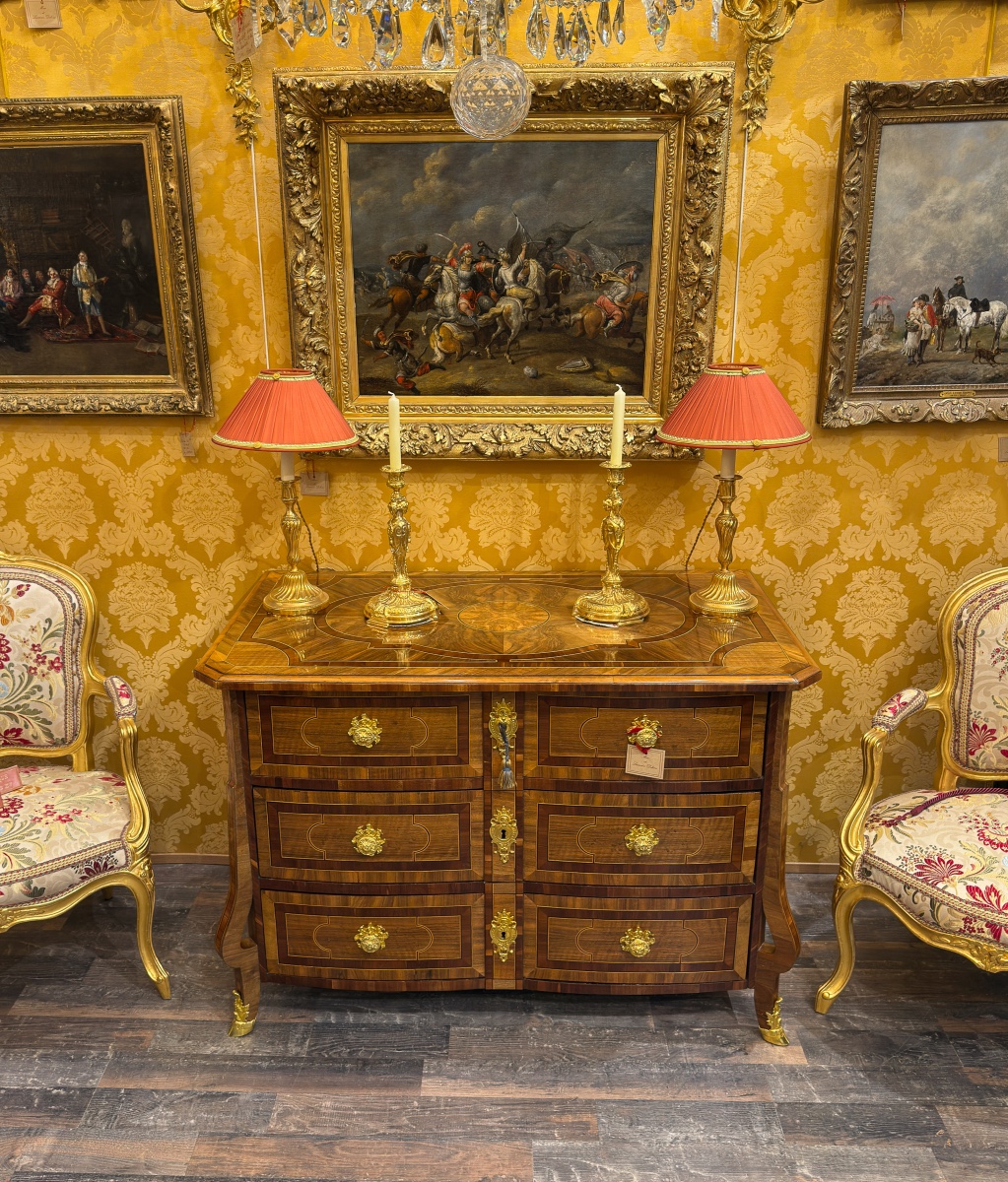 A Fine Dauphiné Mazarine Commode, Louis XIV Period, C. 1700
