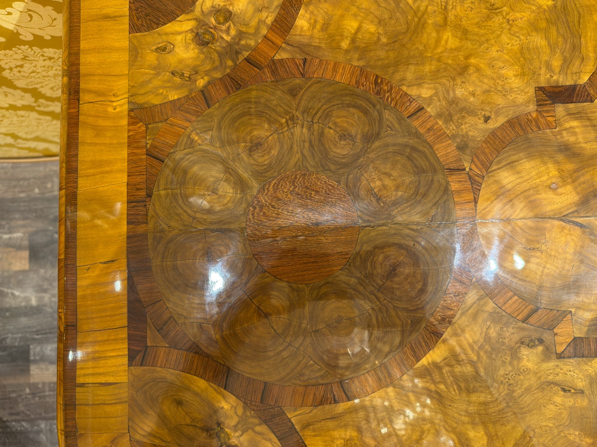 A Dauphiné Olivewood And Rosewood Marquetry Commode, Louis XIV Period, C. 1700-1710-photo-1