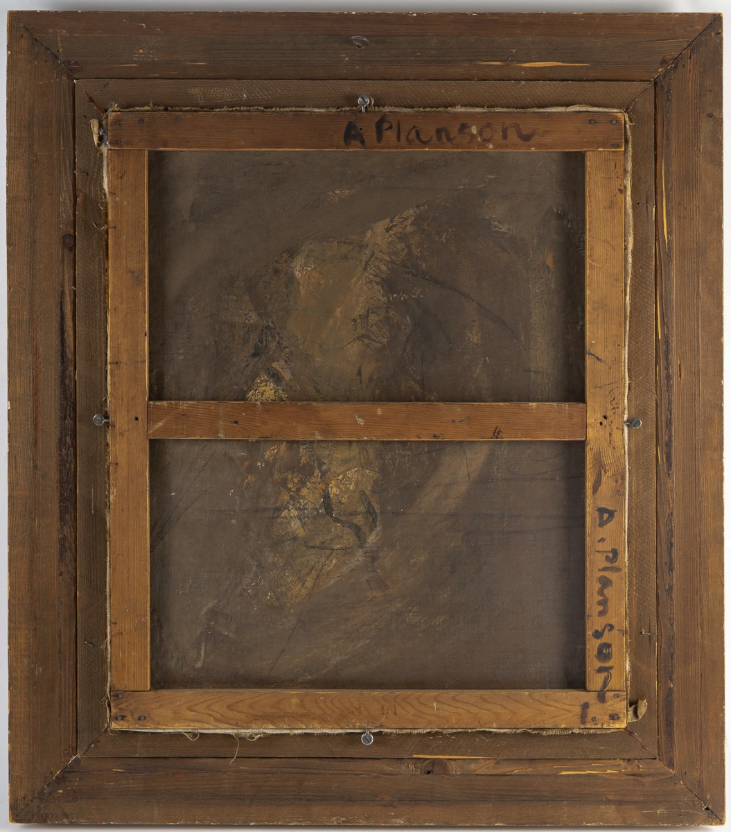 André Planson (1898–1981) – View Of Rue Goury, Oil On Canvas, Dated 1924-photo-5