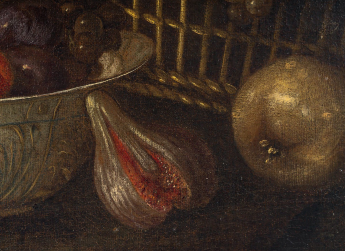 Jan Pauwels Gillemans (1651–1704) Nature morte aux fruits et raisins huile sur toile, vers 1700-photo-1