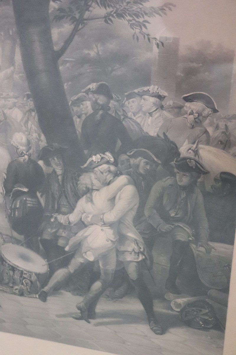 Jean Pierre Marie Jazet, Large Engravings, 19th Century, Framed, Set Of 2-photo-5