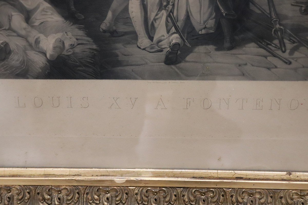 Jean Pierre Marie Jazet, Large Engravings, 19th Century, Framed, Set Of 2-photo-8