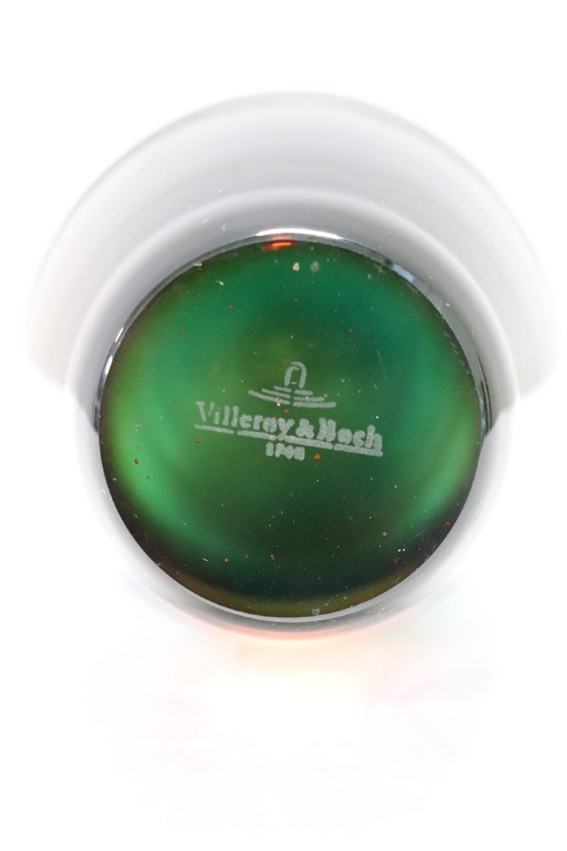 Vase Art En Verre Multicolore Par Villeroy & Boch, 1990-photo-2