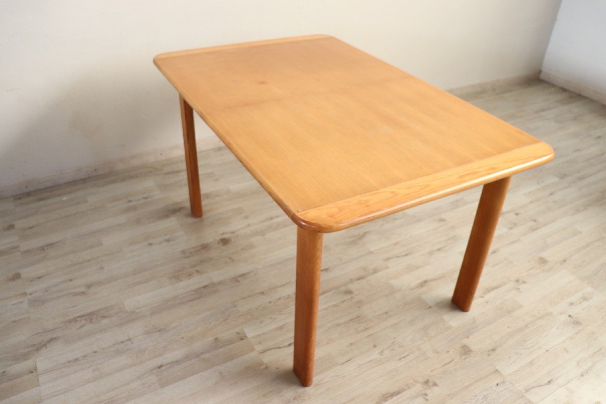 Table De Salle à Manger Extensible, Suède, 1970-photo-2