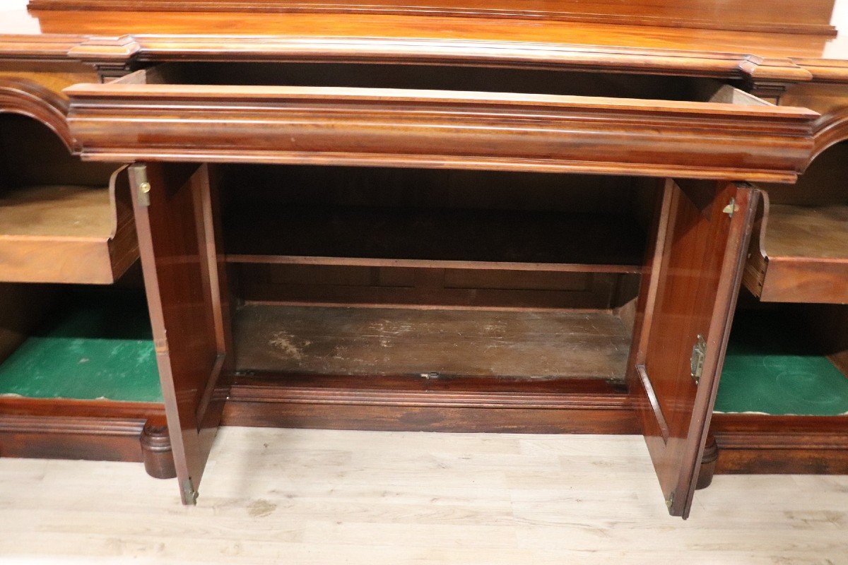 Carved Wood Sideboard-photo-4