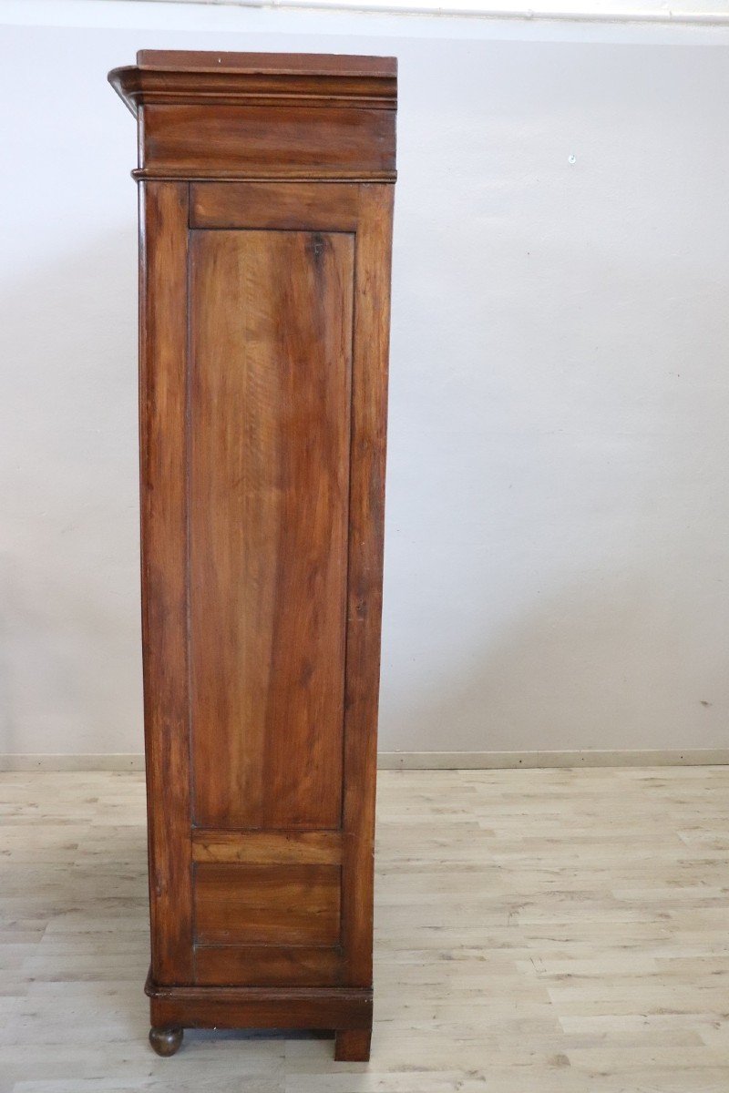 Antique Walnut Bookcase, 19th Century-photo-5