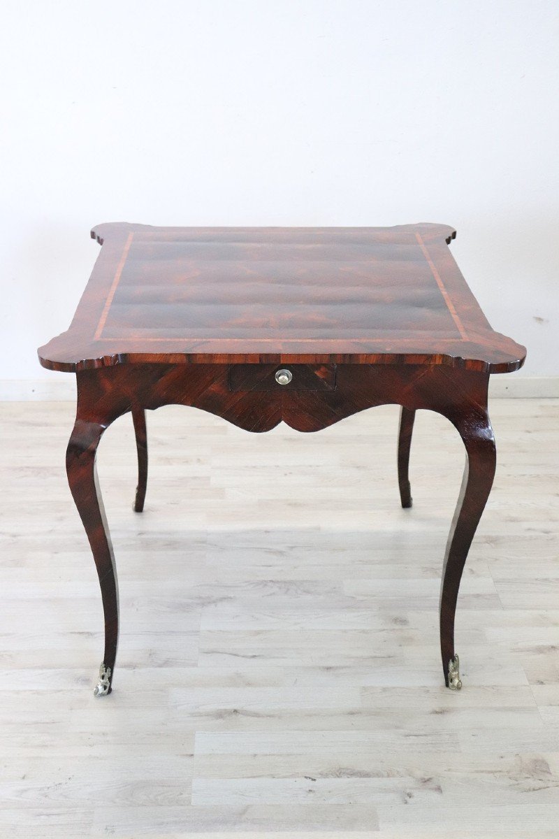 Antique Game Table 18th Century-photo-1