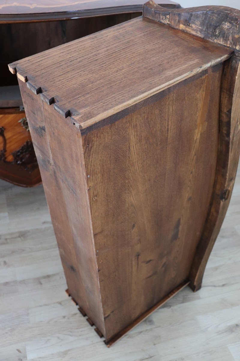 Vintage Chest Of Drawers With Inlay Walnut, 1930s-photo-6