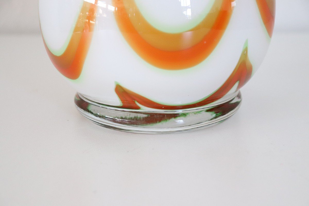 Vase Artistique En Verre De Murano, Italie, 1960-photo-2