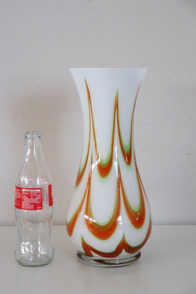 Vase Artistique En Verre De Murano, Italie, 1960-photo-4