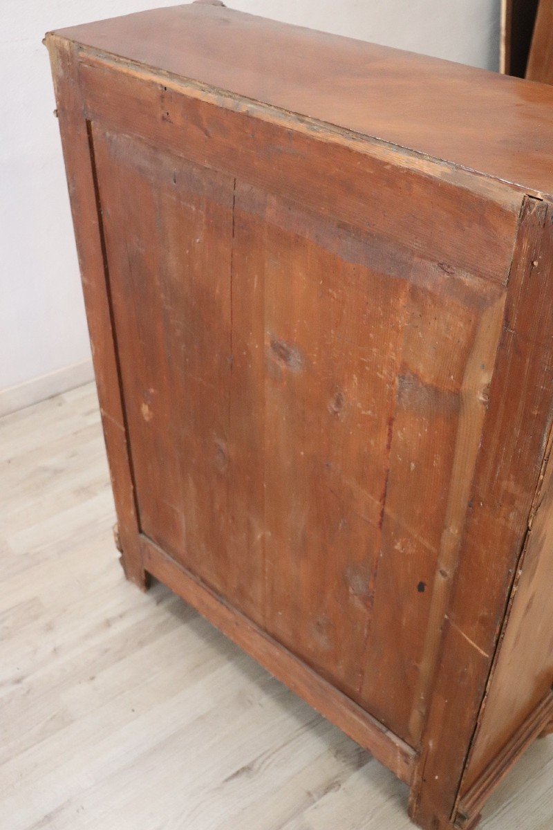 Antique Walnut Vitrine-photo-3