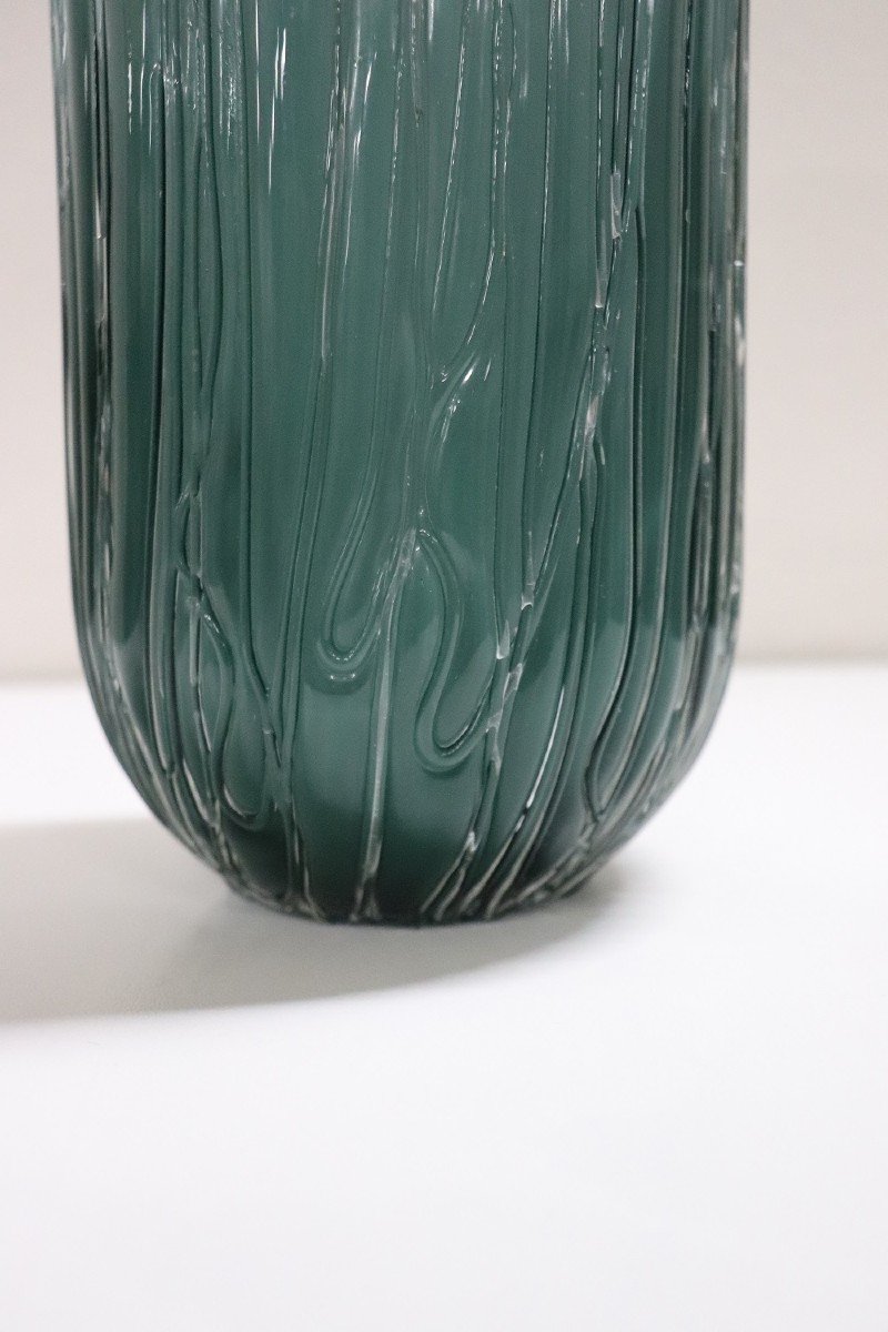Murano Artistic Glass Vase, 1970s-photo-1