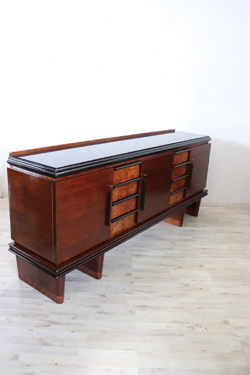 Long Art Deco Sideboard-photo-4