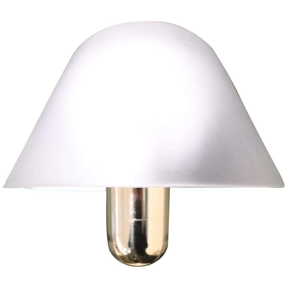 Italian Brass And Murano Glass Sconce From Veart, 1970s