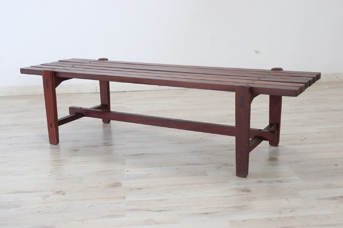 Swedish Teak Bench, 1960s-photo-2