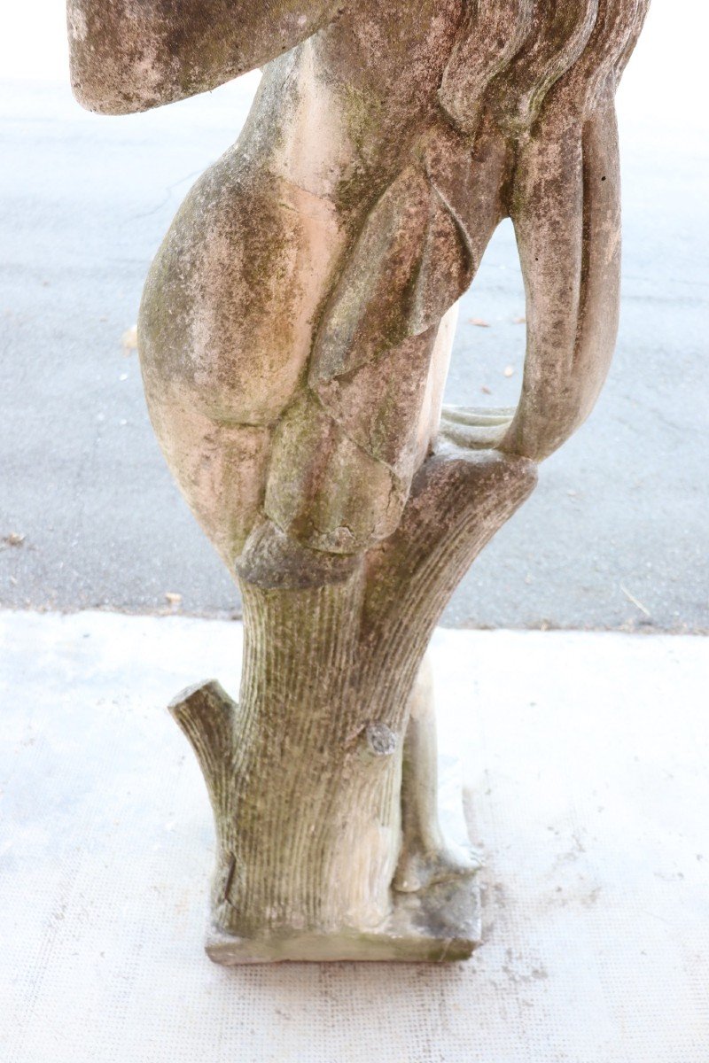 Statue Du Jardin "d'automne", Début Du 20e Siècle-photo-5