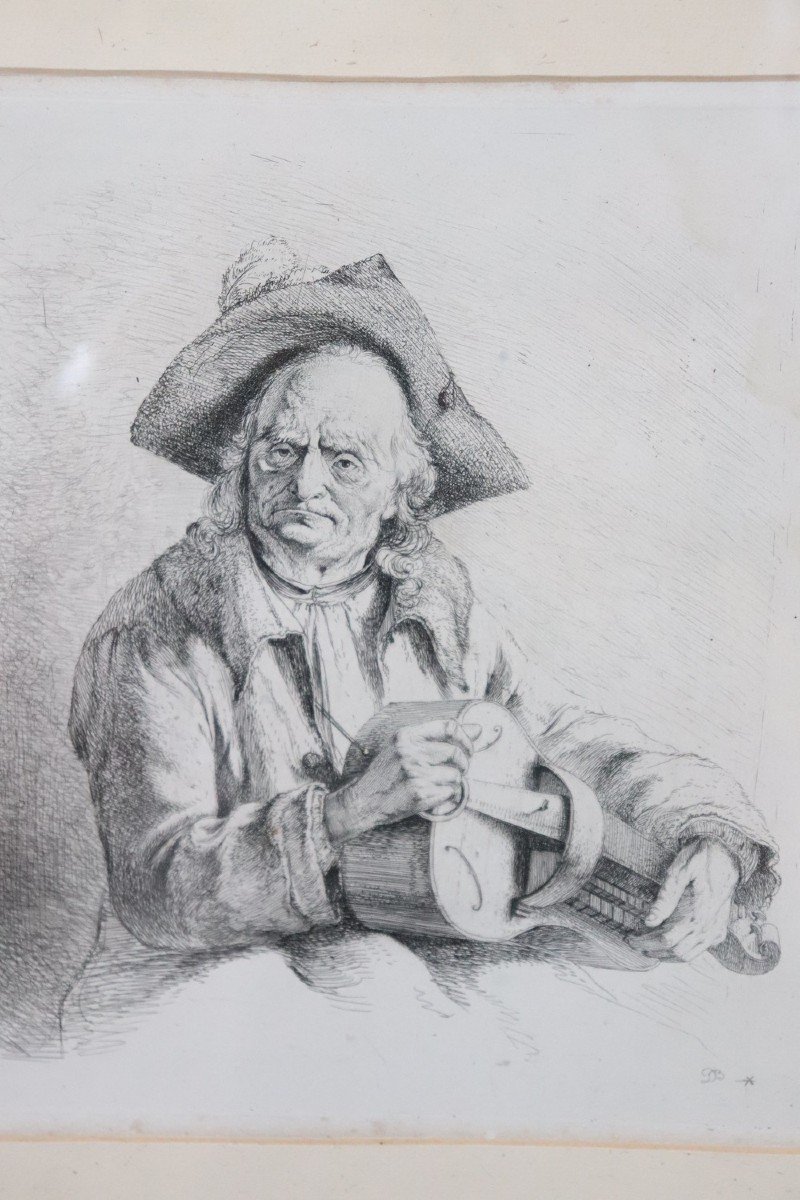 Jean-jacques De Boissieu, Engraving, 18th Century-photo-2