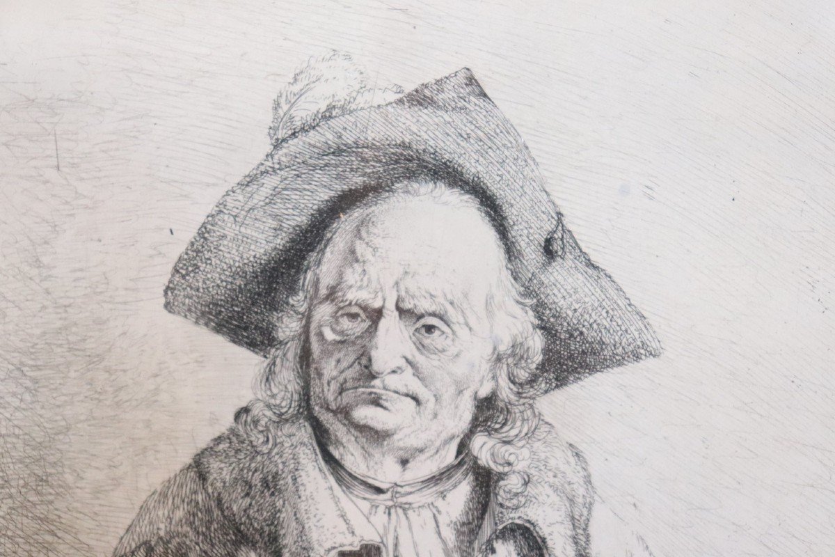 Jean-jacques De Boissieu, Engraving, 18th Century-photo-1