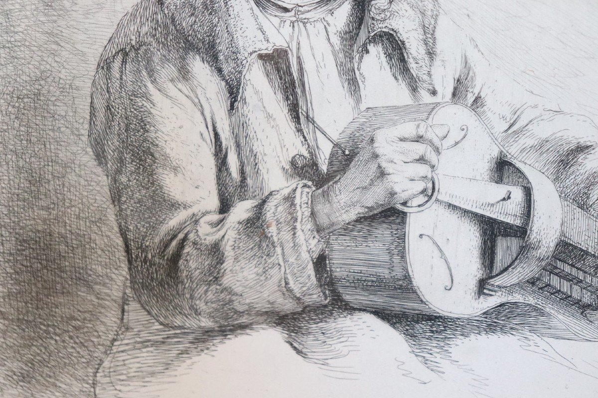Jean-jacques De Boissieu, Engraving, 18th Century-photo-3