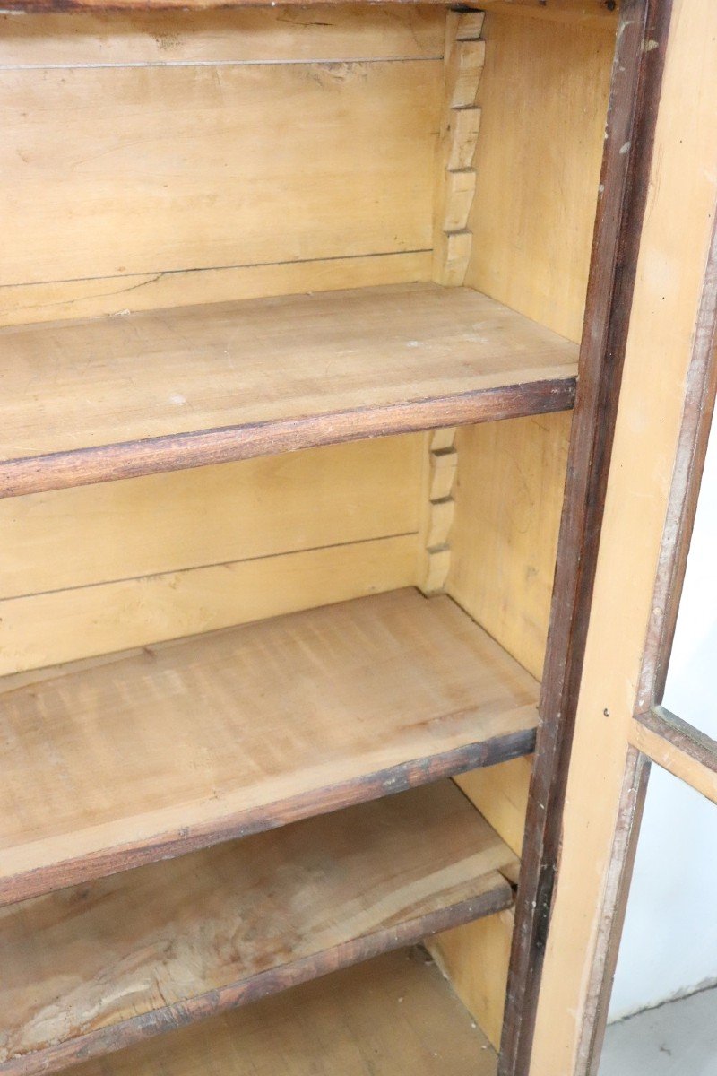 19th Century Poplar Wood Bookcase-photo-3