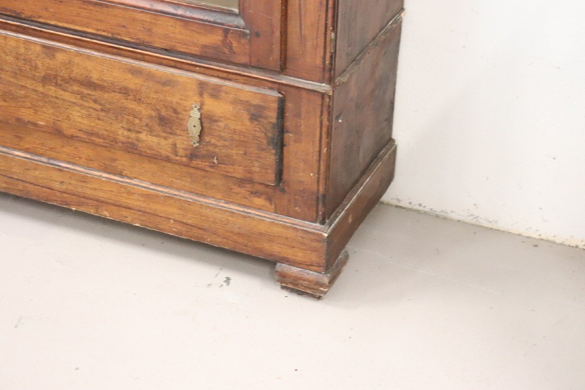 19th Century Poplar Wood Bookcase-photo-4