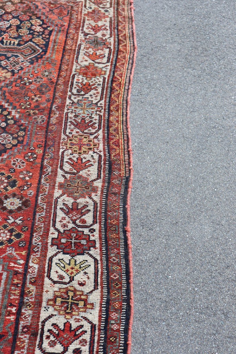 Tapis Shiraz Du Moyen-orient - cm 233 x 152-photo-4