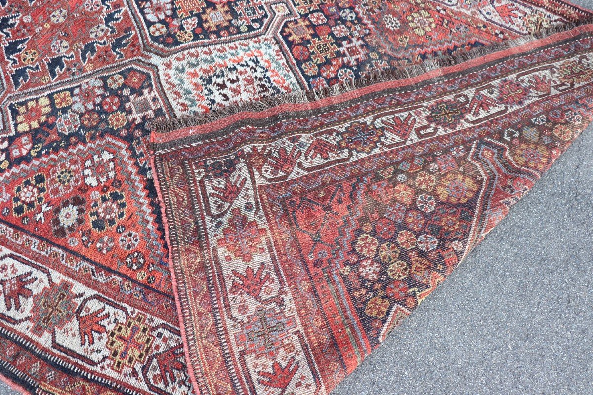 Tapis Shiraz Du Moyen-orient - cm 233 x 152-photo-6