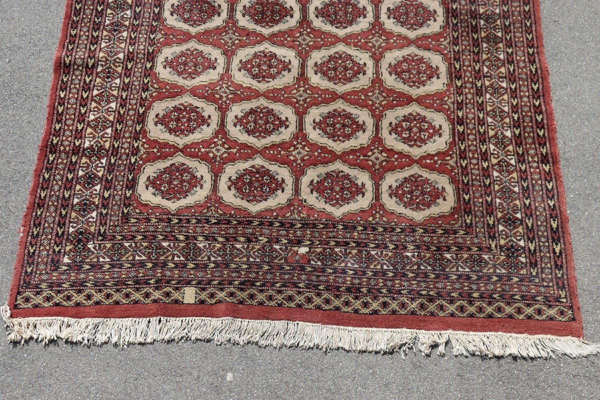 Antique Handmade Bokhara Rug-photo-2