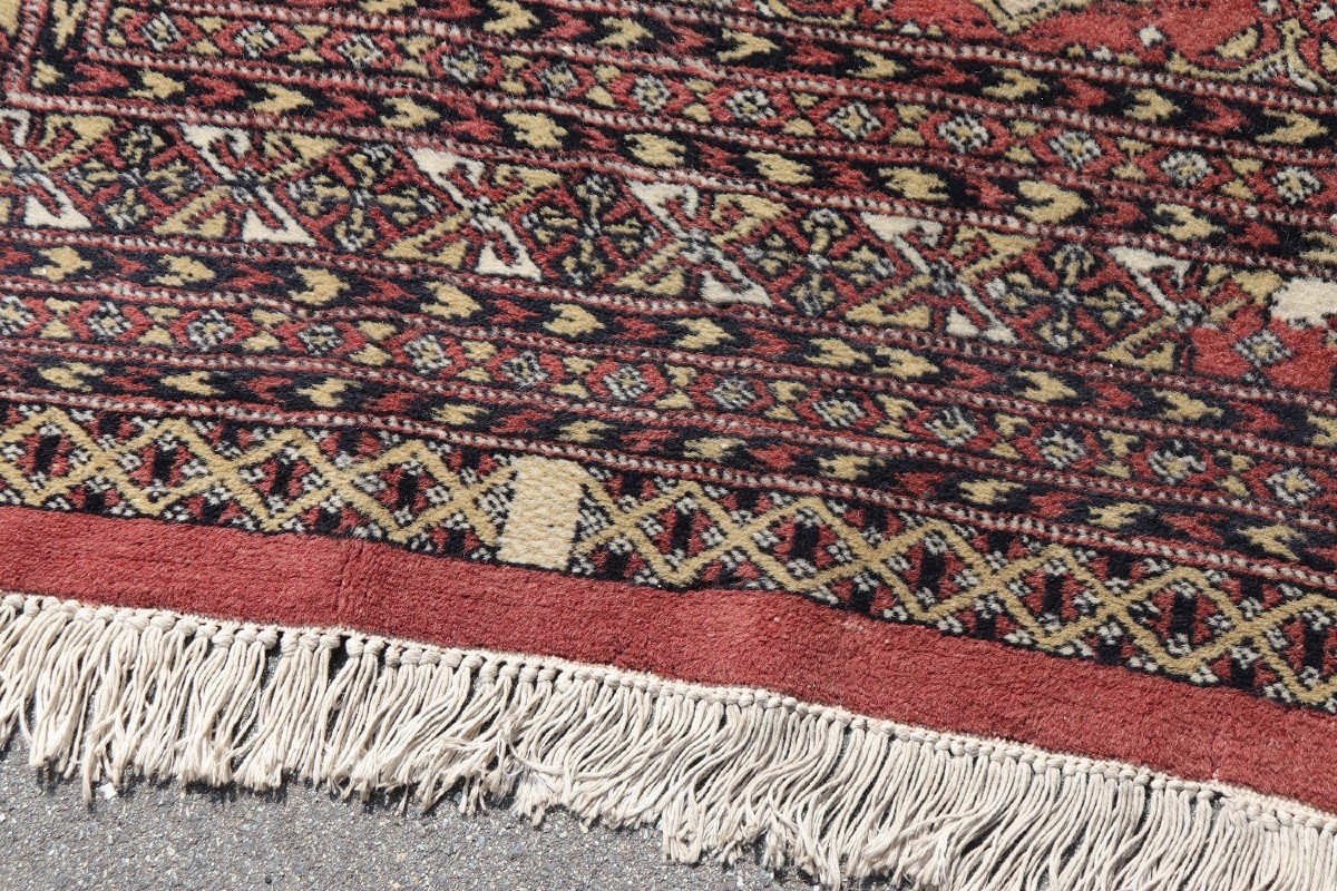 Antique Handmade Bokhara Rug-photo-4
