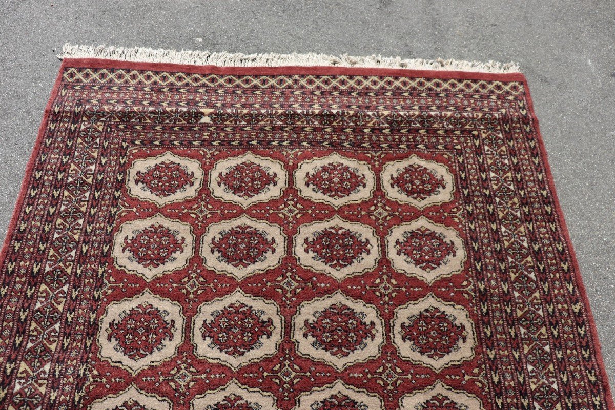 Antique Handmade Bokhara Rug-photo-3