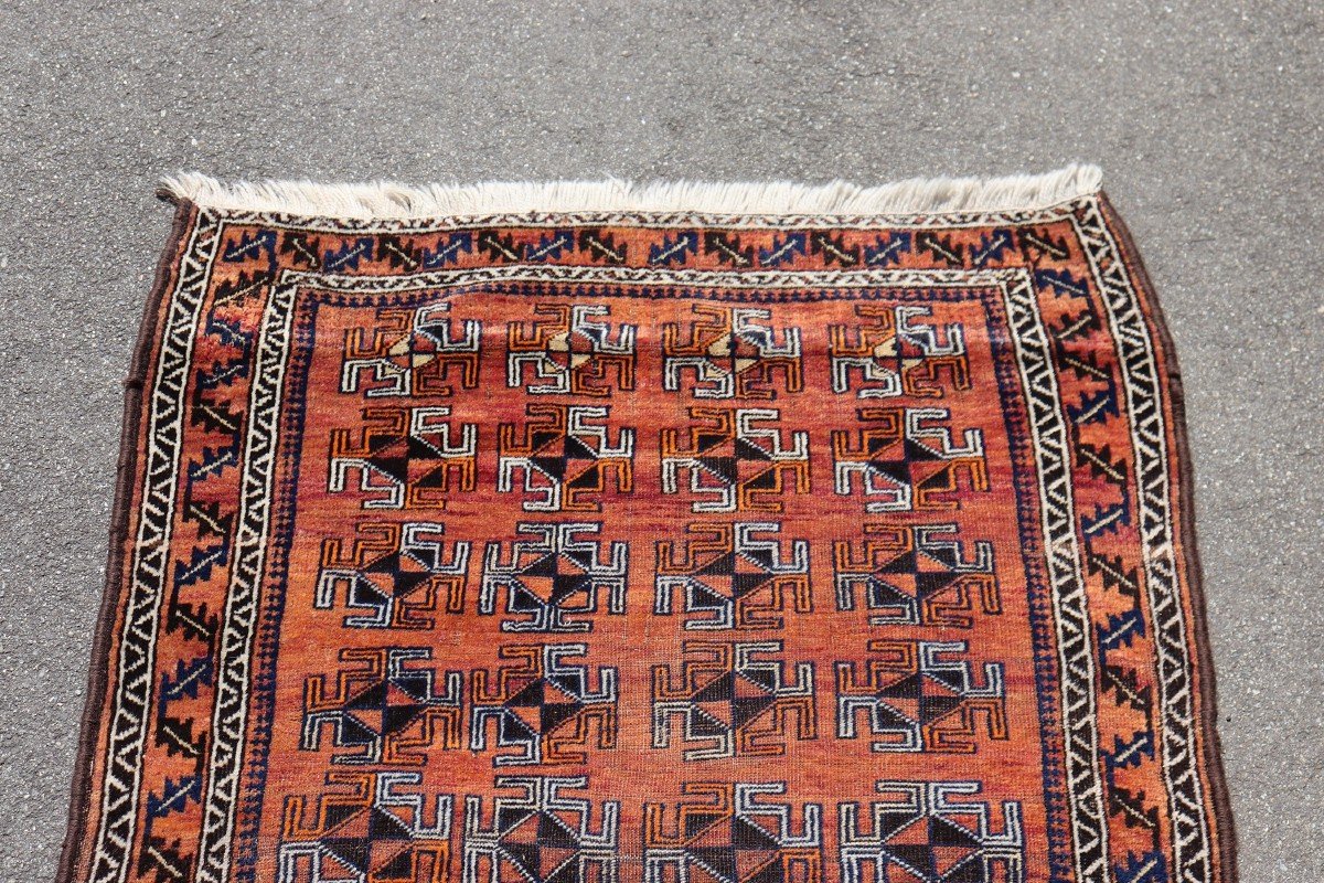 Handmade Baluch Rug, 1930s-photo-4